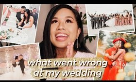 Wedding Day Regrets and Everything That Went WRONG! | Wedding Dress Stain, Bad Weather, and DJ Fails