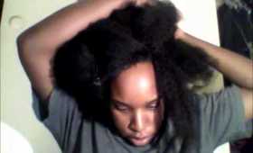 How a tame my BIG afro hair