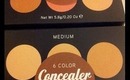 Bhcosmetics 6 Color Concealer & Corrector palette