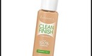 Rimmel Clean Finish Foundation First Impression Application & Review