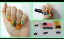 Tie dye nail art using different ways with a sponge + types of sponges!  explained for beginners!
