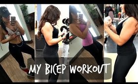 My Bicep Workout | for Lean, Toned Arms