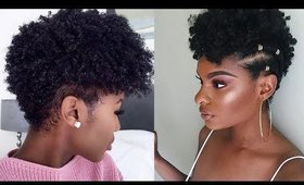 Short Natural Hairstyle Ideas for 2019