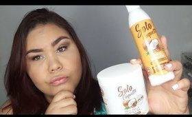 Reseña: Solo coquette mascarilla y leave-in *Para cabello tratado | Kittypinky