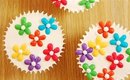 Rainbow Daisy Cupcakes | Desserts for the Weekend