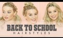 Back To School Hairstyles For Long and Short Hair | Milk + Blush Hair Extensions