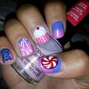 Katy Perry inspired nails.