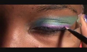 Mermaid Eyes Makeup Tutorial♥