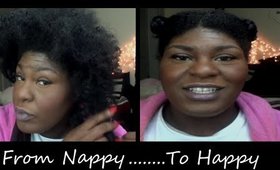 How To: Detangle and Pre-poo Natural Hair