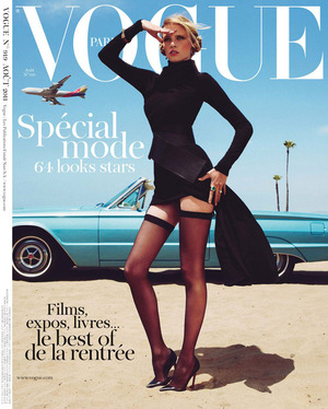 Lara-Stone-s-Long-Legs-On-Vogue-Paris-Cover