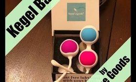 Practice Kegel Exercises with Kegel Balls for Beginners from Stone's Goods|| Vicariously Me