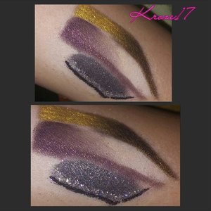 
80's Invasion! 
Preview of tomorrow's look! Whose excited? !

Colored brows,glitter liner, and some of my favorite shadows! 
Details in tomorrow post. Stay tuned Dolls. :)
#Makeup #Cosmetics #glam #beauty #makeuplook #Beautyshot #instamakeup #instabeauty #glitter #purple #coloredbrows #gold #80s #kroze17 