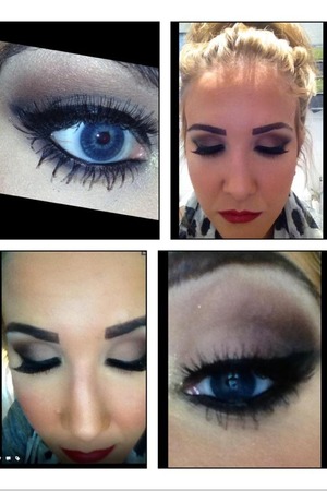 Make up by me on one of my clients twitter @cakefacetrace