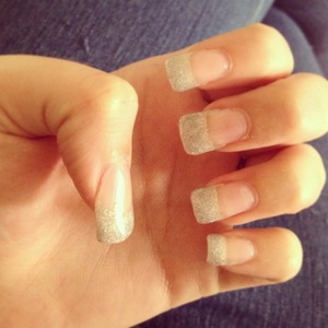 #glitter #gel #nails