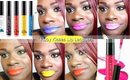 Ruby Kisses Lip Lacquers (Lip Swatches) + DIY Lip Colors
