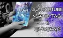 Authortube Newbie Tag + Signed Paperback GIVEAWAY [OPEN]
