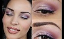 Makeup Tutorial: Metallic Purple Eyeshadow feat. Bareminerals