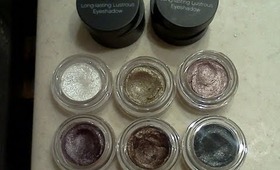 NEW E.l.f Long Lasting Lustrous Eyeshadow Swatches