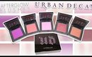 Review & Swatches: URBAN DECAY Afterglow 8-Hour Powder Blushes