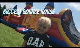 BIGGEST Bounce House EVER | Transformers Birthday Party
