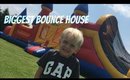BIGGEST Bounce House EVER | Transformers Birthday Party