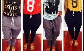 How To | Styling Harem Sweatpants
