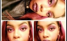 Makeup Look: Fall Purple Haze ft. ud electric palette