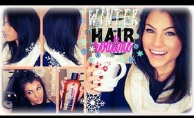 My Winter Hair Styling Routine 2014! Full Tutorial, Products I Use, & Cute Scarf Idea!