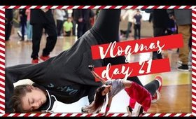 VLOGMAS DAY 21 || MY DAUGHTER FIRST BRAKE DANCE BATTLE