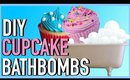 DIY CUPCAKE BATH BOMBS | CHRISTMAS GIFT IDEA!
