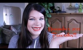 I'm back!!!!  | NOVEMBER 2015 FAVORITES!!!