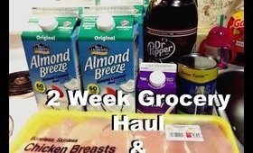 Two Week Grocery Haul & Meal Plan