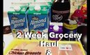 Two Week Grocery Haul & Meal Plan