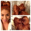 updo bow 