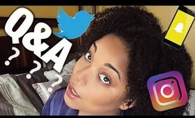 GRWM WHILE I ANSWER YOUR QUESTIONS ‼️about my HIGH POROSITY NATURAL HAIR || MelissaQ