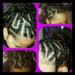 Rows i did for my daughter