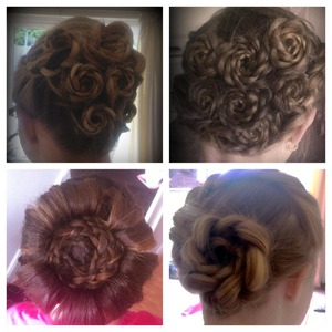 A selection of flower based styles