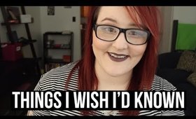 THINGS I WISH I'D KNOWN BEFORE I STARTED MY CHANNEL | heysabrinafaith