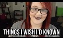 THINGS I WISH I'D KNOWN BEFORE I STARTED MY CHANNEL | heysabrinafaith