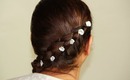 Holiday Hair Tutorial: Reverse Side French Braid /Fancy Party Hairstyle