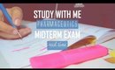 Study With Me [Pharmaceutics] Mid Term Exam | Real Time + Relaxing Music