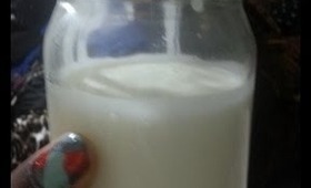 DIY Shea butter mixture