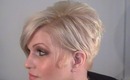 Blowdrying and Styling w/ Giveaway for a Full Volume Crown and Sleek Bang for Short Hair