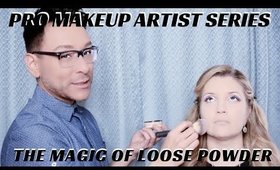 Difference between Loose & Pressed Powder Pro Makeup Tutorial- mathias4makeup