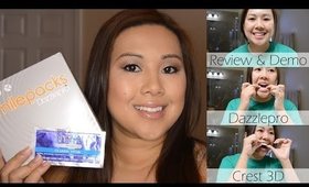 Review & Demo: Dazzlepro 7-Day Smilepacks are not Crest Strips! | FromBrainsToBeauty