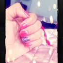 glitter nail 