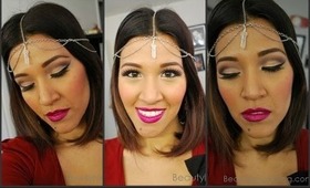 Arabic Inspired Cut Crease Makeup (Tutorial en Español)