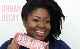 Urban Decay BackTalk Palette Tutorial | WOC | Dark Skin