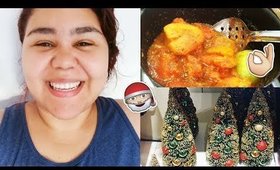 conserva de tomate, decoraciones navideñas, pintando| Kittypinky