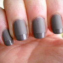 Mix glossy tips with a matte base for multi-textured nails!